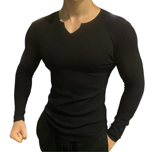 Men's Muscle-Fit Long Sleeve Shirt - Jumeirah