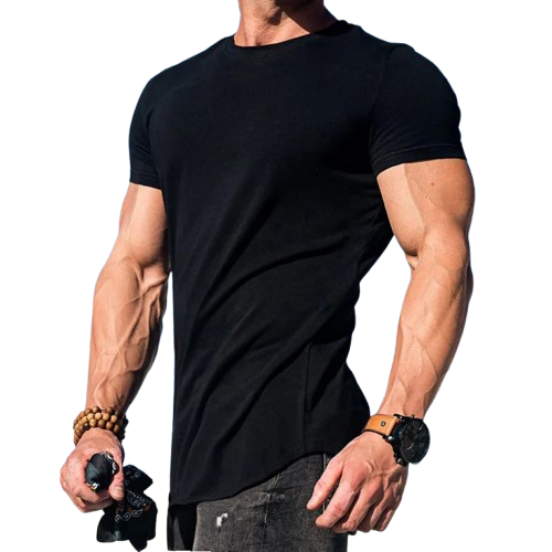 Muscle-Fit Crew Neck T-Shirt